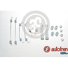 Set accesorii. sabot de frana Set de montaj pantofi de frana BOSCH se potriveste. VOLVO S60 III CITROEN C2 C2 ENTERPRISE C3 I C3 PEUGEOT 208 (CR_), Hatchback Van, 10.2012 - AUTOFREN SEINSA D3950A