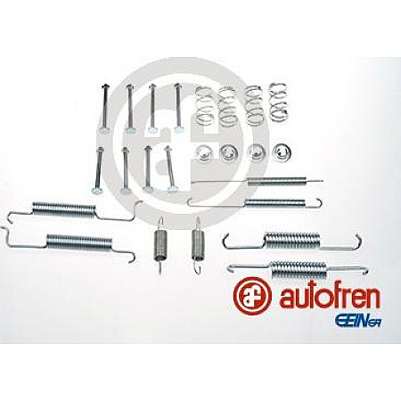 Set accesorii. sabot de frana Set de montaj pantofi de frana VAG AUDI 80 B1 80 B2 80 B3 A2 COUPE B2 FIAT GRANDE P VW POLO III (6N2), Hatchback, 10.1999 - 10.2001 AUTOFREN SEINSA D3890A