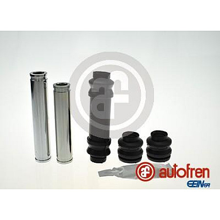 Set bucsi de ghidaj. etrier frana Etrier de frana cu kit de reparatie a stifturilor Fata Dreapta-Stanga FORD RANG MAZDA 323 III (BF), Hatchback, 08.1985 - 08.1993 AUTOFREN SEINSA D7032C