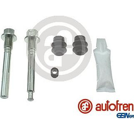 Set bucsi de ghidaj. etrier frana Etrier de frana cu kit de reparatie a stifturilor Spate Dreapta-Stanga CHRYSLER RENAULT 18 (134_), Sedan, 04.1978 - 11.1994 AUTOFREN SEINSA D7126C