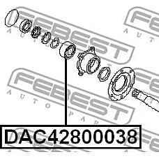 Rulment roata NISSAN NV350 (E26), Van, 05.2012 - Febest DAC42800038