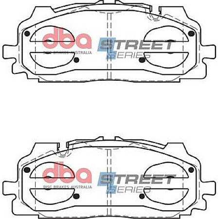 Set placute frana de performanta Brake pads - tuning Xtreme Performance front fits. AUDI A4 ALLROAD B9 A4 B9 A5 A6 ALLROAD C8 A6 DBA Australia DB15030XP