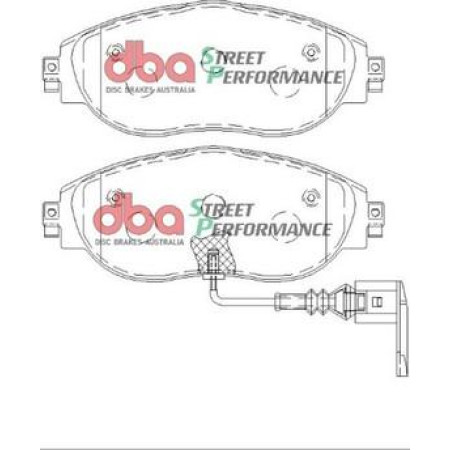 Set placute frana.frana disc Brake pads - tuning Performance road approval front AUDI A3 A3 ALLSTREET Q2 Q3 CUPRA ATECA FO DBA Australia DB8849SP