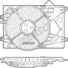 Ventilator. radiator Ventilator radiator CHEVROLET AVEO 1.4-1.6 03.11- Denso DER15003