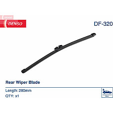 Lamela stergator Wiper blade Flat rear 1pcs 280mm BMW 3 G21 3 G21 G81 IX3 G08 X3 G01 X3 G01 F97 FORD ECOSPORT FIESTA VII F Denso DF-320