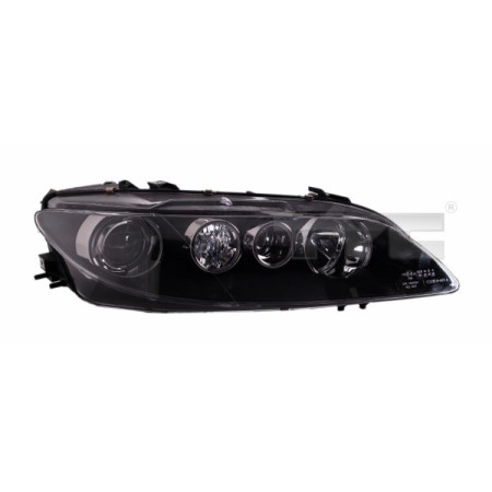 Far Lampa frontala Dreapta 2*H1 electric cu motor culoare insert: negru MAZDA 6 TYC TYC 20-0975-25-2