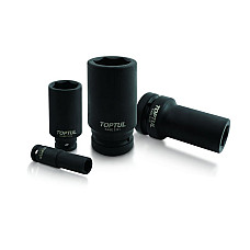 Tubulare si accesorii Cheie tubulara de impact 6-colturi 1/2 dimensiune 21mm lungime 78mm lung TOPTUL KABE1621