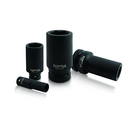 Tubulare si accesorii Cheie tubulara de impact 6-colturi 1/2 dimensiune 21mm lungime 78mm lung TOPTUL KABE1621