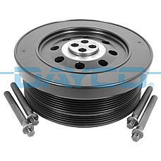 Fulie curea. arbore cotit Crankshaft pulley with bolts BMW 3 E90 3 E91 3 E92 3 E93 5 E60 5 E61 6 E63 6 E64 7 E65 E66 E67 X BMW 3 - V (E92), Compartiment, 01.2005 - 12.2013 Dayco DPV1063K