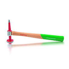 Alte dispozitive si unelte de manipulare a caroseriei ciocan tinichigiu TOPTUL alege convex cu un nas drept ascutit cerc cu diametrul de: 40mm lungime: 3 TOPTUL JFAC0333