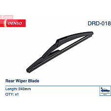Lamela stergator Wiper blade Standard rear 1pcs 240mm DS DS 3 - DS 3 CITROEN C4 CACTUS MINI F55 F56 COUNTRYMAN R60 08.10- Denso DRD-018