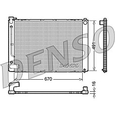 Radiator. racire motor Radiator motor se potriveste. LEXUS RX 3.0-3.3 LEXUS RX II (_U3_), Crossover, 02.2003 - 12.2008 Denso DRM50055
