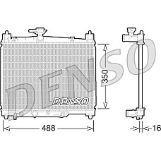 Radiator. racire motor Radiator motor se potriveste. TOYOTA YARIS 1.0 TOYOTA YARIS I (_P1_), Hatchback, 01.1999 - 12.2005 Denso DRM50066