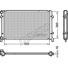 Radiator. racire motor Radiator motor se potriveste. AUDI A3 SEAT ALTEA ALTEA XL LEON TOLEDO III SKODA OCTAVIA I OCTAVIA II YETI VW GOLF VI (5K1), Hatchback, 10.2008 - 12.2014 Denso DRM02014