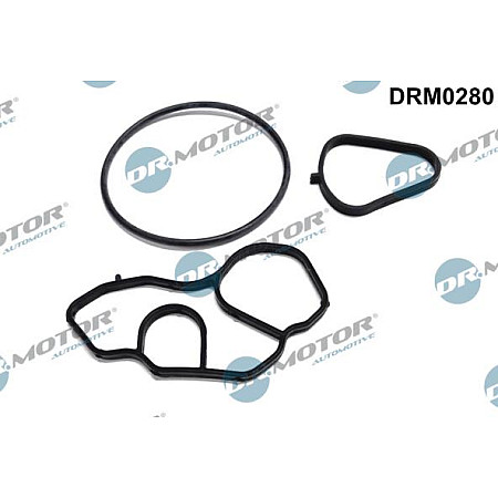 Set garnituri, radiator ulei PEUGEOT 308 CC (4B_), Sabrioleta, 02.2009 - 12.2015 Dr.Motor Automotive DRM0280