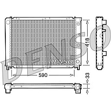 Radiator. racire motor Radiator motor se potriveste. VOLVO 740 940 940 II 960 S90 I V90 I 2.0-2.3-2.9 VOLVO 740 (744), Sedan, 04.1983 - 12.1992 Denso DRM33032