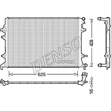 Radiator. racire motor Radiator motor se potriveste. VW JETTA IV 1.4-1.4H-2.0D VW JETTA IV (162, 163, AV3, AV2), Sedan, 04.2010 - Denso DRM32047