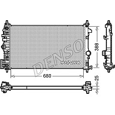 Radiator. racire motor Radiator motor se potriveste. OPEL INSIGNIA A 2.0D OPEL INSIGNIA A (G09), Hatchback, 07.2008 - 03.2017 Denso DRM20108