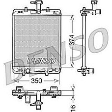 Radiator. racire motor Radiator motor se potriveste. CITROEN C1 C1 II PEUGEOT 107 108 TOYOTA AYGO 1.0 PEUGEOT 107 (PM_, PN_), Hatchback, 06.2005 - 05.2014 Denso DRM21602