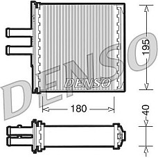 Schimbator caldura. incalzire habitaclu Heater FIAT PUNTO 1.1-1.7D 09.93-06.00 FIAT PUNTO (176_), Hatchback, 09.1993 - 09.1999 Denso DRR09061
