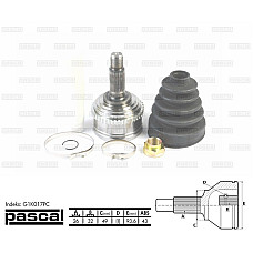 cap planetara ROVER 200 Hatchback (RF) PASCAL G1K017PC