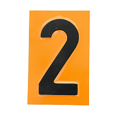 "Semn de avertizare Warning/information boardWarning/information board 1pcs ADR ""2 warning board number" CARGOPARTS CARGO-T051