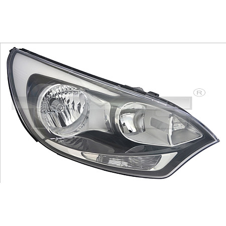 Far Lampa frontala Stanga H1/H7/W21 electric fara motoras culoare insert: argintiu culoare semnalizator: argintiu KIA RIO II RIO III TYC TYC 20-14104-15-2