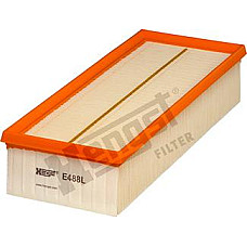 Filtru aer AUDI A3 Q3 TT NISSAN ALTIMA CEFIRO III PATHFINDER I PRAIRIE LIBERTY SENTRA V SENTRA VI TEANA II XTERRA AUDI TT II (8J9), Roadster, 03.2007 - 06.2014 Hengst Filter E488L