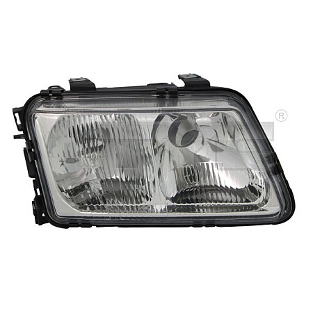 Far Lampa frontala Stanga H4/H7 electric fara motoras culoare insert: argintiu AUDI A3 TYC TYC 20-11228-05-2