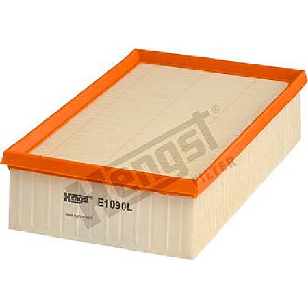 Filtru aer AUDI A1 A3 Q2 Q3 TT SEAT ARONA ATECA IBIZA V LEON LEON SC LEON SPORTSTOURER LEON ST TARRACO SKODA KAMI AUDI A3 III (8V1, 8VK), Hatchback, 04.2012 - Hengst Filter E1090L