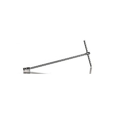 Cheie tubulara cu maner in T pivotant dimensiune metrica: 10 mm lungime: 320mm maner: glisant TOPTUL CTBA1032