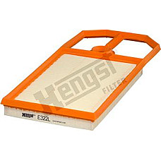 Filtru aer SEAT AROSA CORDOBA CORDOBA VARIO IBIZA II IBIZA III LEON TOLEDO II SKODA OCTAVIA I VW BORA BORA I GOLF SEAT IBIZA III (6K1), Hatchback, 08.1999 - 02.2002 Hengst Filter E322L