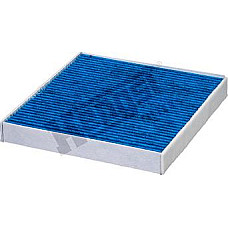 Filtru. aer habitaclu Filtru habitaclu anti-alergic cu carbon activat MAN TGE AUDI A3 Q2 Q3 TT SEAT ATECA LEON LE VW GOLF ALLTRACK VII (BA5, BV5), Turism, 12.2014 - Hengst Filter E2998LB