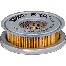 Filtru hidraulic. sistem directie Steering system hydraulics system MERCEDES 123 C123 123 T-MODEL S123 123 W123 124 A124 1 MERCEDES-BENZ E-CLASS T-Model (S124), Turism, 06.1993 - 06.1996 Hengst Filter E26H