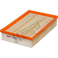 Filtru aer NISSAN NAVARA NP300 NAVARA PATHFINDER III 2.5D-3.0D 02.02- NISSAN NP300 NAVARA (D40), Cadru de sprijin, 08.2008 - Hengst Filter E760L