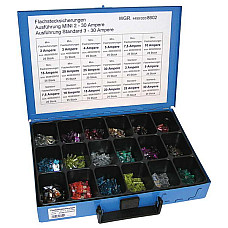 Siguranta Fuse set current rate: 2/3/4/5/75/10/15/20/25/30 A quantity per packaging: 450 pcs DRESSELHAUS 4499/000/06 8602