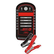 Aparat de incarcat bateria de acumulatori IDEAL - Redresor de curent pt baterii descarcate curent incarcare 2/4A tensiune 6/12V recomandat pentru bateriile cu acid de tip AGM si cele cu gel IDEAL SMART4