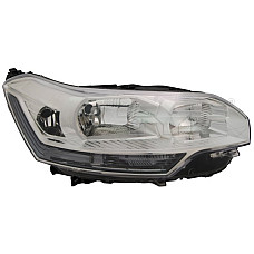 Far Lampa frontala Dreapta 2*H7/H1 electric cu motor culoare insert: cromat CITROEN C5 II C5 III TYC TYC 20-11755-15-2