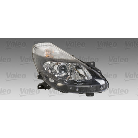 Far Lampa frontala Dreapta halogen H1/H7/W5W electric fara motoras culoare insert: negru culoare semnalizator: transparent RENAULT CLIO III CLIO III/HATCHBACK 06.09- VALEO VAL044056