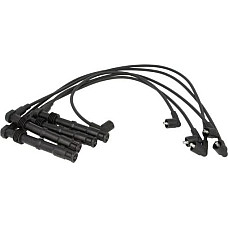 Set cablaj aprinder Ignition leads set VW CORRADO GOLF II GOLF III JETTA II PASSAT B3-B4 SCIROCCO 1.8-2.0 10.85-08.97 VW CORRADO (53I), Compartiment, 08.1987 - 12.1995 ENGITECH ENT910241