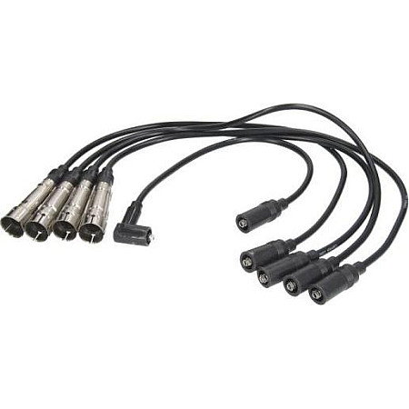 Set cablaj aprinder Ignition leads set AUDI 100 C4 80 B3 80 B4 1.6-1.8-2.0 09.86-01.96 AUDI 100 Avant IV (4A5, C4), Sedan, 12.1990 - 11.1994 ENGITECH ENT910213