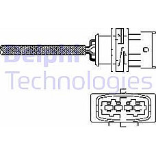 Sonda lambda numar fire 4 502mm OPEL ASTRA G ASTRA G CLASSIC ASTRA H ASTRA H GTC COMBO TOUR COMBO-MI VAUXHALL ASTRA TwinTop Mk V (A04), Sabrioleta, 09.2005 - 08.2011 Delphi ES10789-12B1
