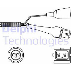 Sonda Lambda AUDI 80 V (8C2, B4), Sedan, 09.1991 - 07.1995 Delphi ES11000-12B1