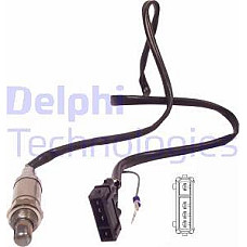 Sonda lambda numar fire 3 985mm AUDI 80 B4 NISSAN ALMERA II MAXIMA - MAXIMA QX IV PATHFINDER II PRIM VW POLO CLASSIC (86C, 80), Sedan, 01.1985 - 09.1994 Delphi ES11010-12B1