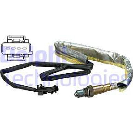 Sonda lambda numar fire 4 1250mm VOLVO S60 I S80 I V70 II XC70 I XC90 I CITROEN BERLINGO BERLINGO-MI VOLVO S80 I (184), Sedan, 05.1998 - 02.2008 Delphi ES2063512B1