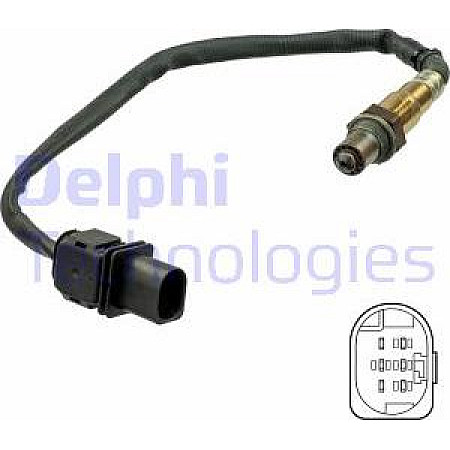Sonda lambda 420mm BMW 1 E81 1 E82 1 E87 1 E88 3 E90 3 E91 3 E92 3 E93 5 E60 5 E61 X1 E84 X3 E83 MIN Delphi ES21086-12B1