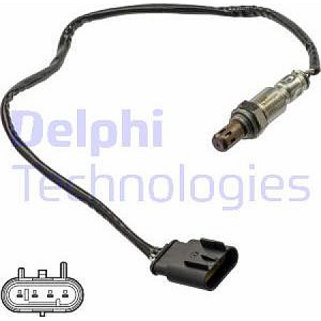 Sonda lambda 650mm se potriveste. FIAT 500 PANDA LANCIA YPSILON 0.9-1.2LPG 07.07- Delphi ES21076-12B1