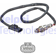 Sonda lambda 840mm BMW 1 F20 1 F21 2 F22 F87 2 F23 3 F30 F80 3 F31 3 GRAN TURISMO F34 4 F32 F82 4 F3 Delphi ES21198-12B1