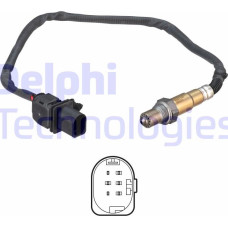 Sonda lambda 561mm se potriveste. ALFA ROMEO GIULIETTA FIAT 500X DOBLO TIPO JEEP RENEGADE 1.6D-2.0D 01.10- Delphi ES21197-12B1