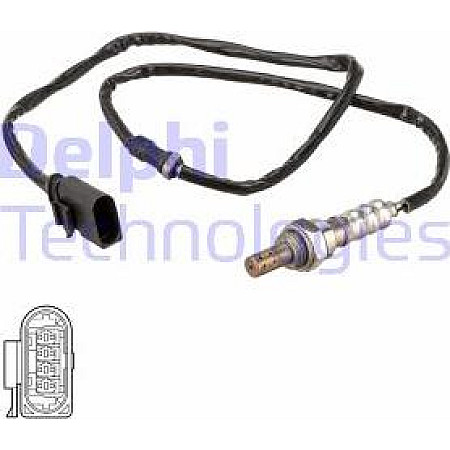 Sonda lambda 870mm CHEVROLET EPICA NISSAN X-TRAIL I SEAT IBIZA IV IBIZA IV SC IBIZA IV ST IBIZA IV-H Delphi ES21111-12B1